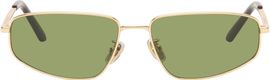 RETROSUPERFUTURE RETROSUPERFUTURE Gold Isedra Sunglasses