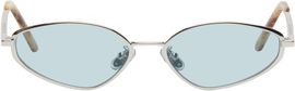 RETROSUPERFUTURE RETROSUPERFUTURE Silver Zyra Sunglasses