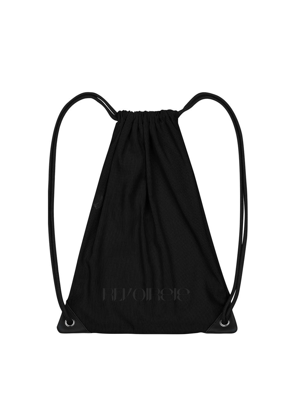 REVOIRSIS RVIS mesh gymsack backpack [black]