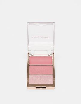 Revolution Revolution Blush Icon Palette Aura Points Rose-pink