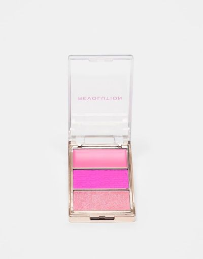Revolution Revolution Blush Icon Palette Hot Pink Flag