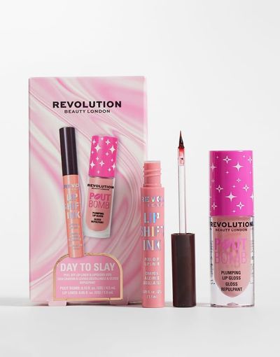 Revolution Revolution Day To Slay Liner & Gloss Duo-No color