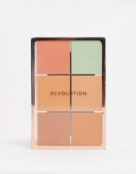 Revolution Revolution Everything Base Face Icon Complexion Palette - Medium-Neutral
