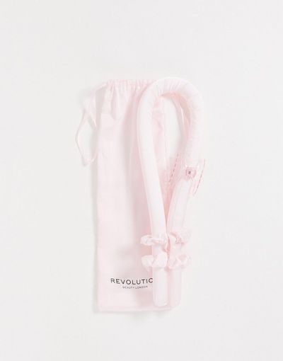 Revolution Revolution Hair Curl Enhance Satin Curling Ribbon Pink