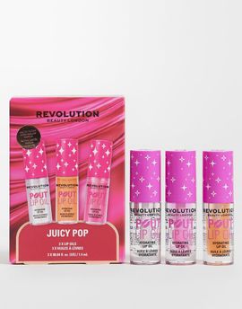 Revolution Revolution Juicy Pop Lip Trio-No color