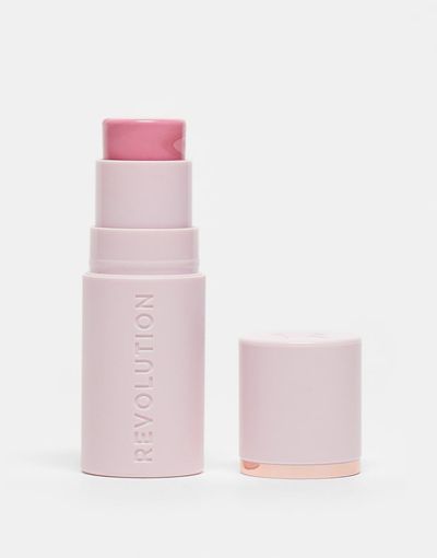 Revolution Revolution Skin Silk Marble Blush Stick in Pinched Light Pink