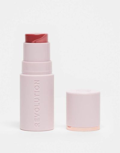 Revolution Revolution Skin Silk Marble Blush Stick in Rosy Cheeks-pink