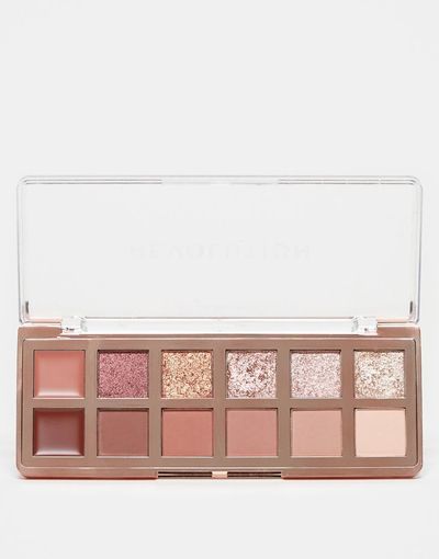 Revolution Revolution The True Icon Bronze Eyeshadow Palette-Gold