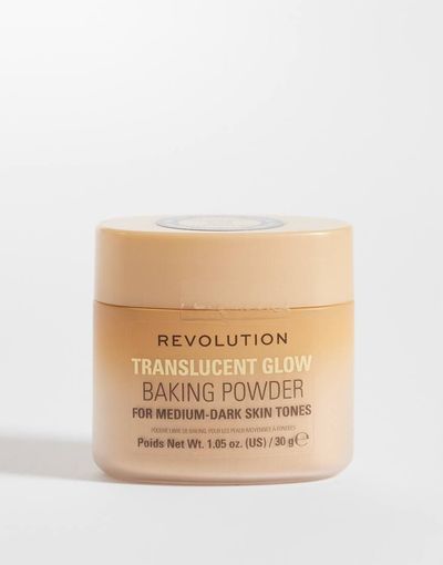 Revolution Revolution Translucent Glow Loose Baking Powder Medium to Dark-Neutral