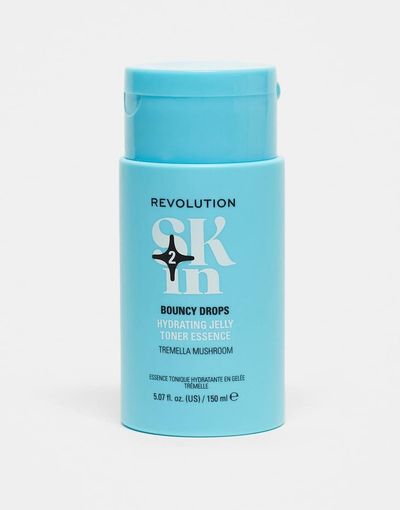 Revolution Skincare Revolution Skin Bouncy Drops Tremella Mushroom Hydrating Jelly Toner Essence 150ml-No color
