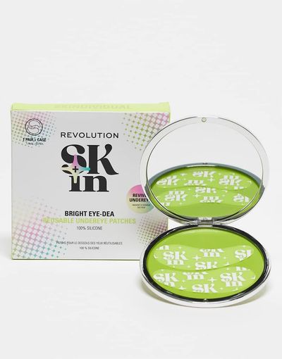Revolution Skincare Revolution Skin Bright Idea Reusable Silicone Eye Patches-No color