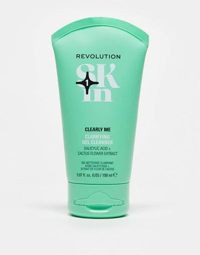 Revolution Skincare Revolution Skin Clearly Me 2% Salicylic Acid Clarifying Cleansing Gel 150ml-No color