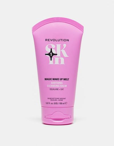 Revolution Skincare Revolution Skin Magic Make Up Melt Squalane & Oat Soothing Cleansing Balm 150ml-No color