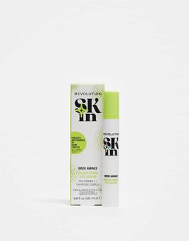 Revolution Skincare Revolution Skin Wide Awake 10% Vitamin C & Tri-Peptide Brightening Eye Serum 15ml-No color