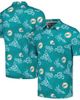 Reyn Spooner Men's Reyn Spooner Aqua Miami Dolphins Throwback Pua Performance Polo  - 1