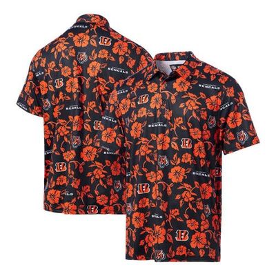 Reyn Spooner Men's Reyn Spooner Black Cincinnati Bengals Pua Performance Polo 