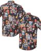 Reyn Spooner Men's Reyn Spooner Black Houston Astros Día De Los Muertos Tri-Blend Button-Down Shirt  - 1