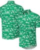 Reyn Spooner Men's Reyn Spooner Kelly Green New York Jets Throwback Kekai Print Button-Up Shirt  - 1