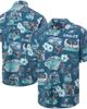 Reyn Spooner Men's Reyn Spooner Kelly Green Philadelphia Eagles Scenic Button-Down Shirt  - 1