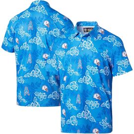 Reyn Spooner Men's Reyn Spooner Light Blue Houston Oilers Throwback Pua Performance Polo 