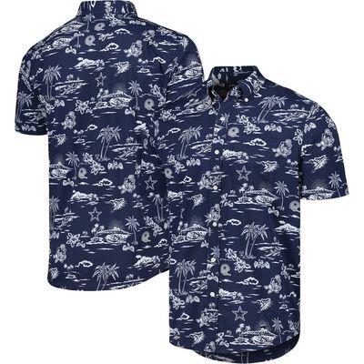 Reyn Spooner Men's Reyn Spooner Navy Dallas Cowboys Throwback Kekai Print Button-Up Shirt 