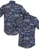 Reyn Spooner Men's Reyn Spooner Navy Denver Broncos Kekai Performance Button-Down Shirt  - 1