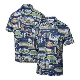 Reyn Spooner Men's Reyn Spooner Navy Penn State Nittany Lions Scenic Polo 