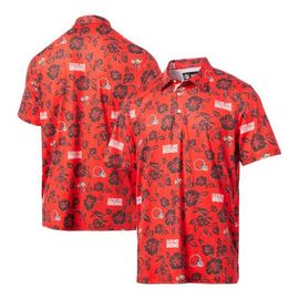 Reyn Spooner Men's Reyn Spooner Orange Cleveland Browns Pua Performance Polo 