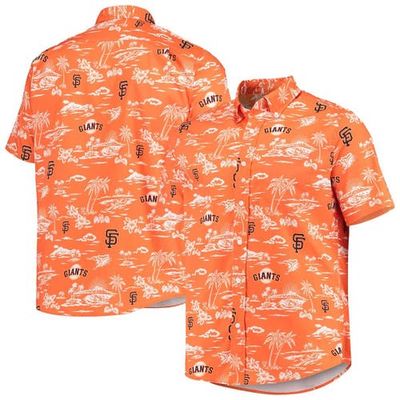 Reyn Spooner Men's Reyn Spooner Orange San Francisco Giants Kekai Button-Down Shirt 