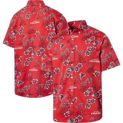 Reyn Spooner Men's Reyn Spooner Red Atlanta Falcons Kekai Button-Up Shirt 