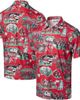 Reyn Spooner Men's Reyn Spooner Red Georgia Bulldogs Scenic Polo  - 1