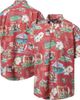 Reyn Spooner Men's Reyn Spooner Red San Francisco 49ers Scenic Button-Down Shirt  - 1