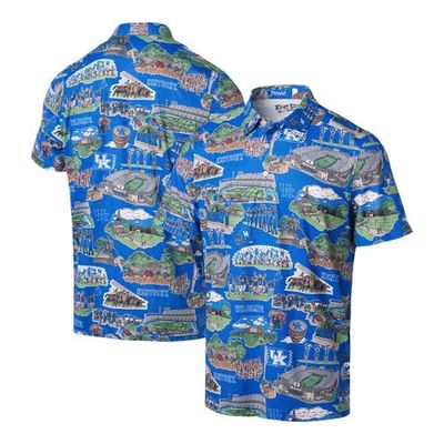 Reyn Spooner Men's Reyn Spooner Royal Kentucky Wildcats Scenic Polo 