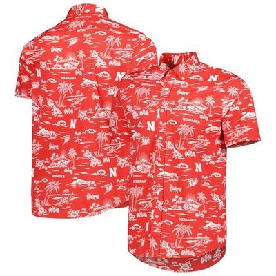 Reyn Spooner Men's Reyn Spooner Scarlet Nebraska Huskers Performance Button-Down Shirt 