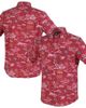 Reyn Spooner Men's Reyn Spooner Scarlet San Francisco 49ers Kekai Performance Button-Down Shirt  - 1