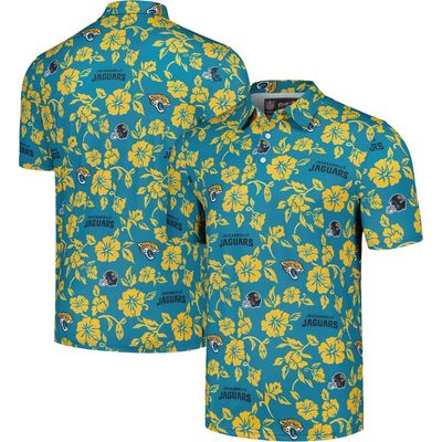 Reyn Spooner Men's Reyn Spooner Teal Jacksonville Jaguars Pua Performance Polo 