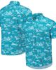 Reyn Spooner Men's Reyn Spooner Teal Miami Marlins Kekai Button-Down Shirt  - 1