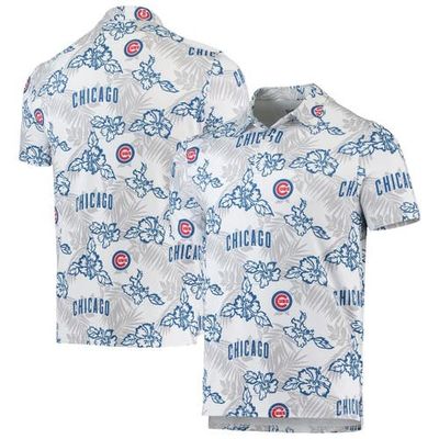 Reyn Spooner Men's Reyn Spooner White Chicago Cubs Performance Polo 