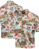 Reyn Spooner Men's Reyn Spooner White St. Louis Cardinals Logo Scenic Button-Up Shirt  - 1