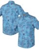Reyn Spooner Men's Reyn Spooner Light Blue Kansas City Royals Kekai Performance Button-Up Top  - 1