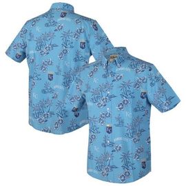Reyn Spooner Men's Reyn Spooner Light Blue Kansas City Royals Kekai Performance Button-Up Top 