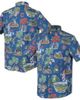 Reyn Spooner Men's Reyn Spooner Royal Chicago Cubs Scenic Tri-Blend Button-Down Shirt  - 1