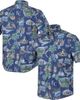 Reyn Spooner Men's Reyn Spooner Royal Kansas City Royals Scenic Tri-Blend Button-Down Shirt  - 1