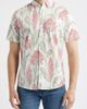 Reyn Spooner Reyn Spooner Ginger Burst Short Sleeve Button-Down Cotton Blend Sport Shirt - 1