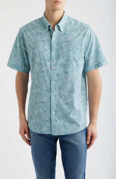 Reyn Spooner Reyn Spooner Mala Melia Short Sleeve Button-Down Sport Shirt