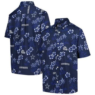 Reyn Spooner Youth Reyn Spooner Navy Dallas Cowboys Button-Down Short Sleeve Shirt 