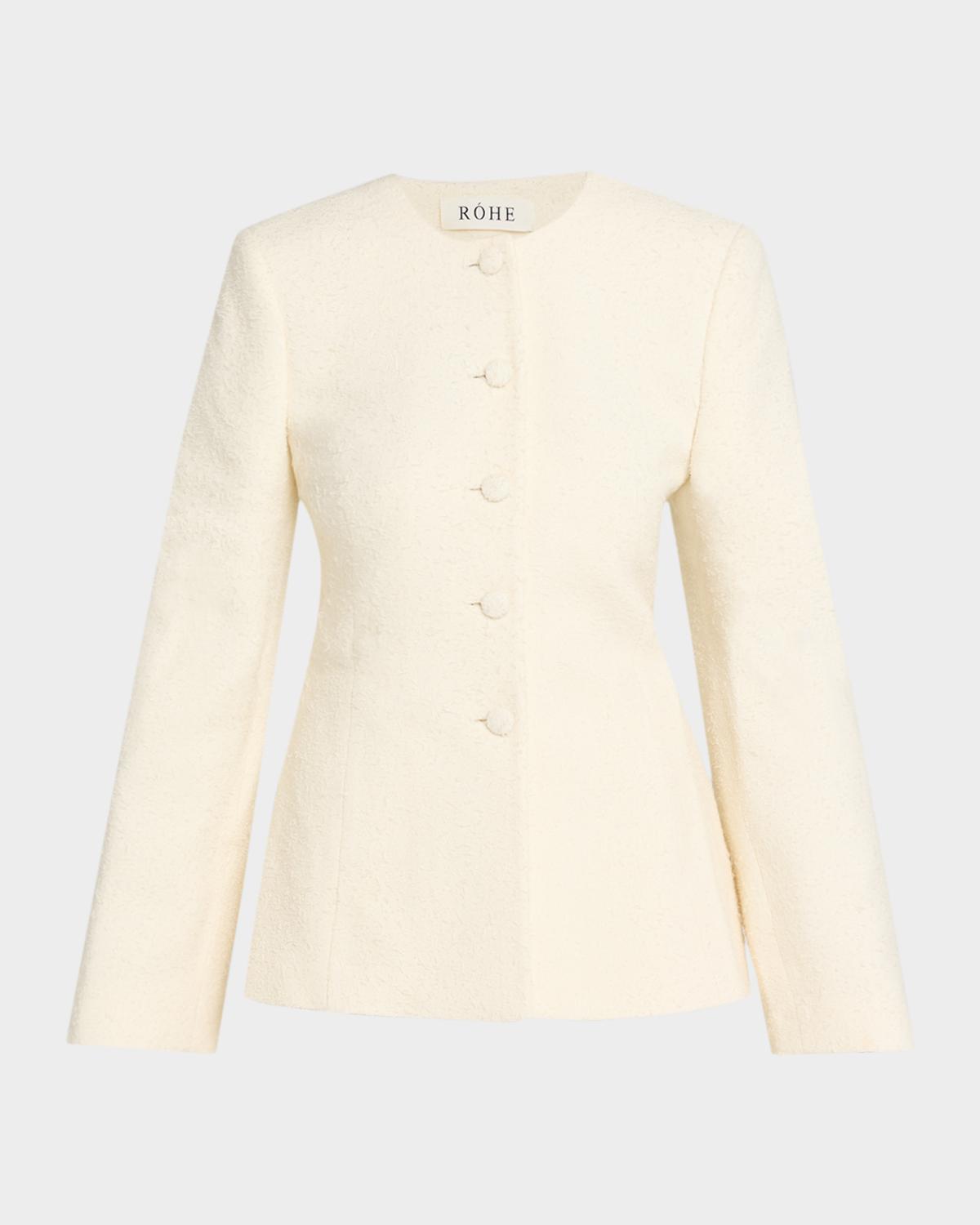 Róhe Boucle Shaped Blazer