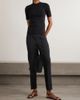 RÓHE Pintucked grain de poudre slim-leg pants - 2