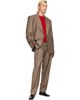 Róhe Róhe Beige Daria Single Pleat Tapered Trousers - 4