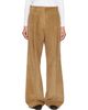 Róhe Róhe Beige Ted Lower Waist Corduroy Trousers - 1